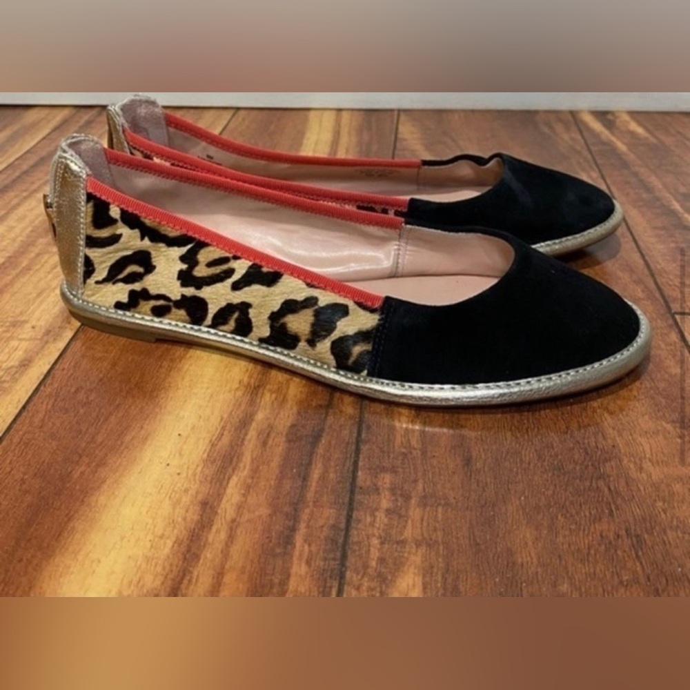 Enzo Angiolini Nation Leopard Print
Calf Hair and Suede Flats Size 6